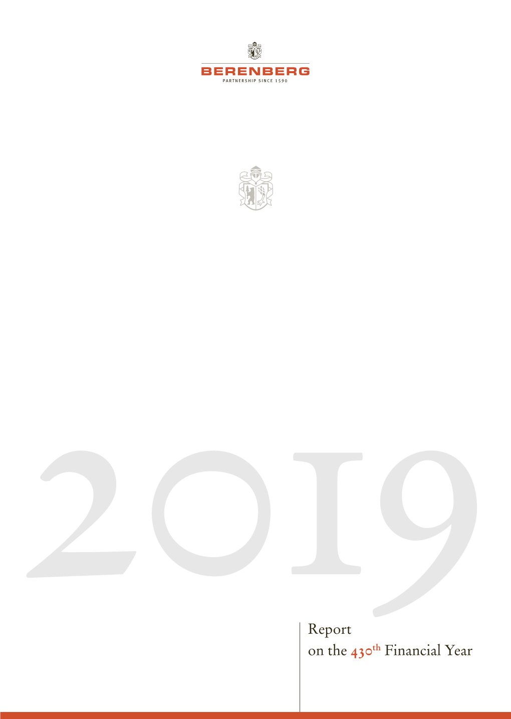 Berenberg Annual Report 2019