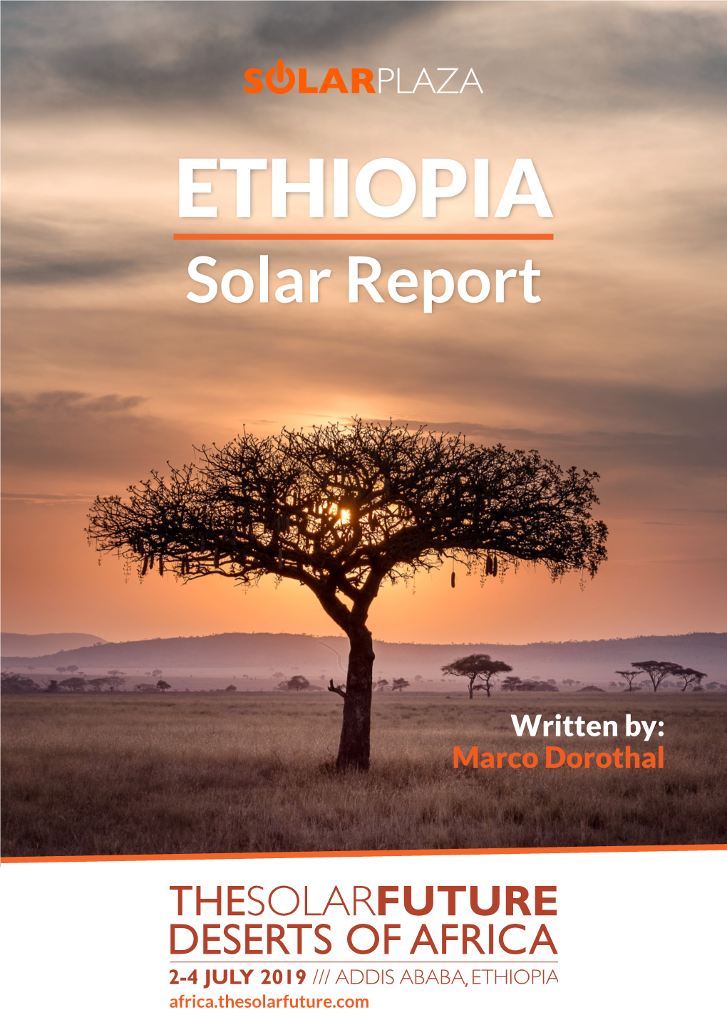 ETHIOPIA Solar Report. the Solar Future: Deserts of Africa