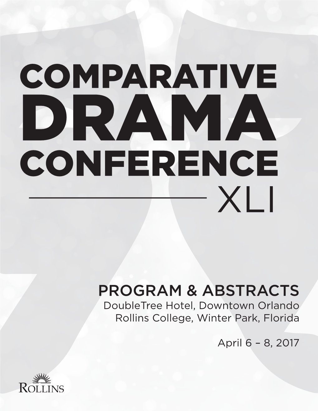 Comparative Drama Conference Xli