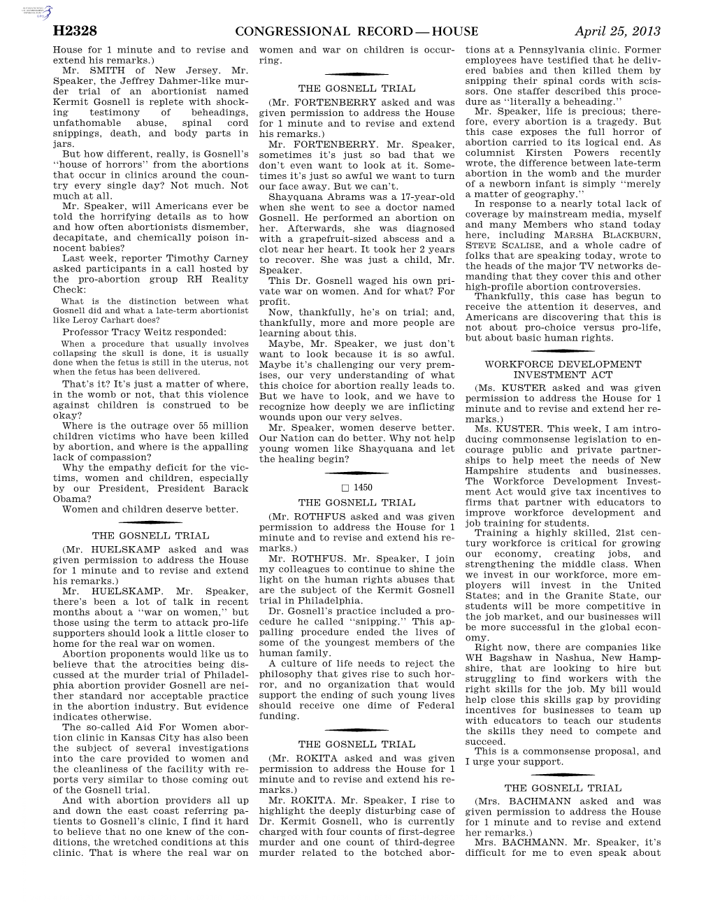 Congressional Record—House H2328