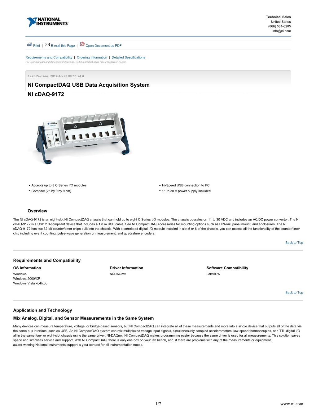 National-Instruments-CDAQ-9172-Specifications-EB2D5.Pdf