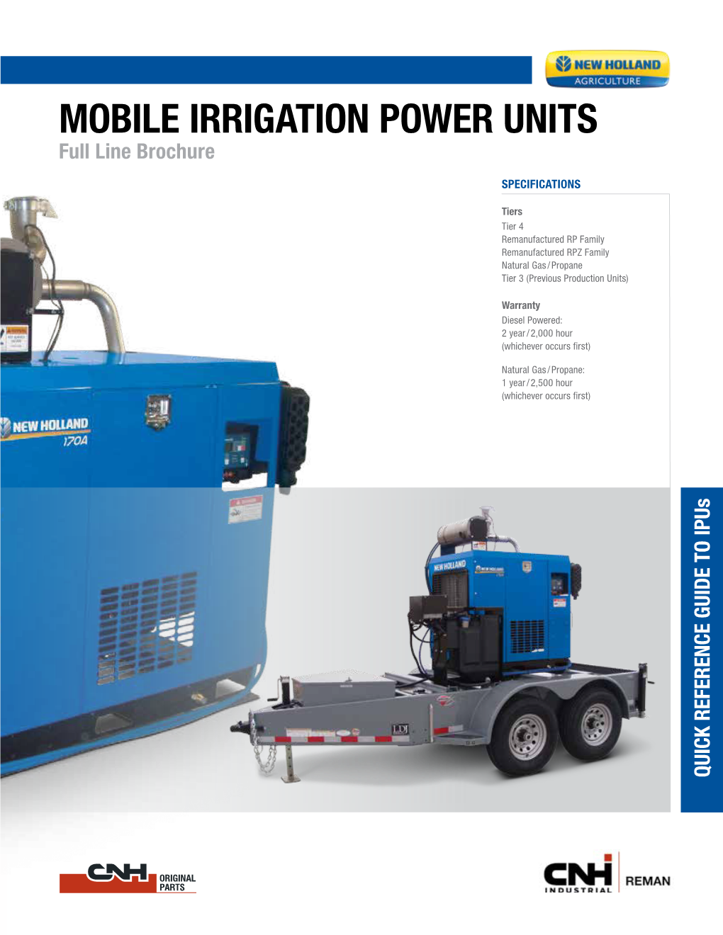 Mobile Irrigation Power Units (Ipus) to Deliver Optimum Power for Every Application