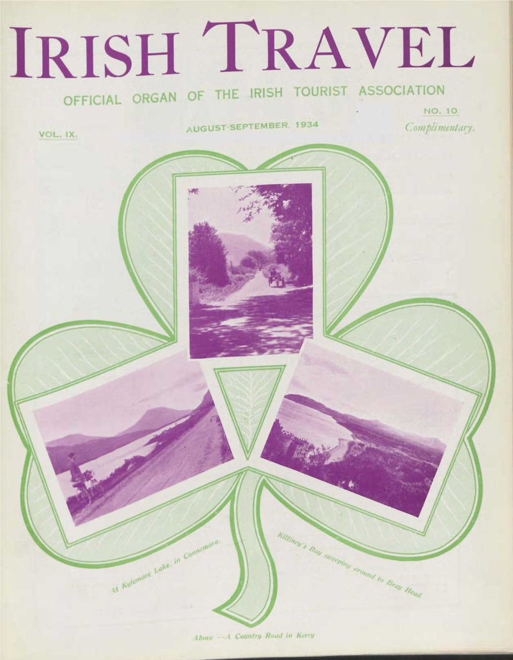 OF IC AL 0 GA of the IRISH TOURIST ASSOCIATIO O