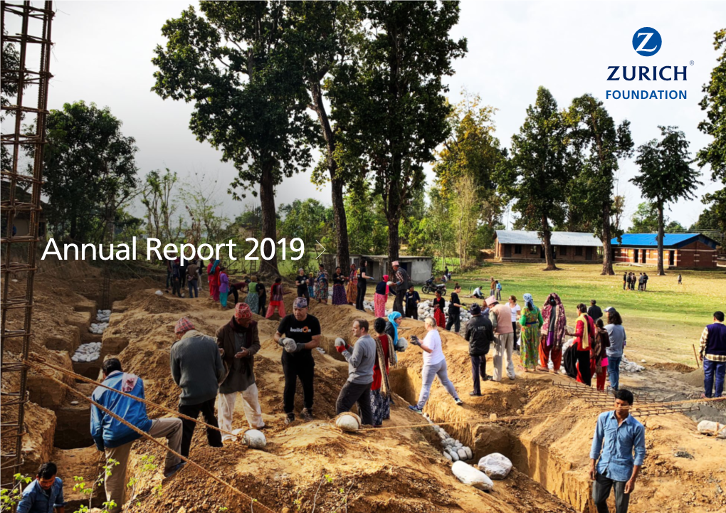 Annual Report 2019 2 Z Zurich Foundation Annual Report 2019