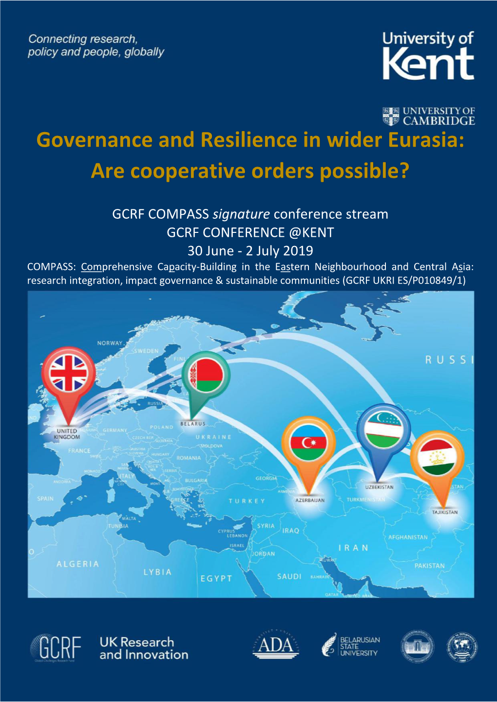 Governance and Resilience in Wider Eurasia: Are Cooperative Orders Possible?