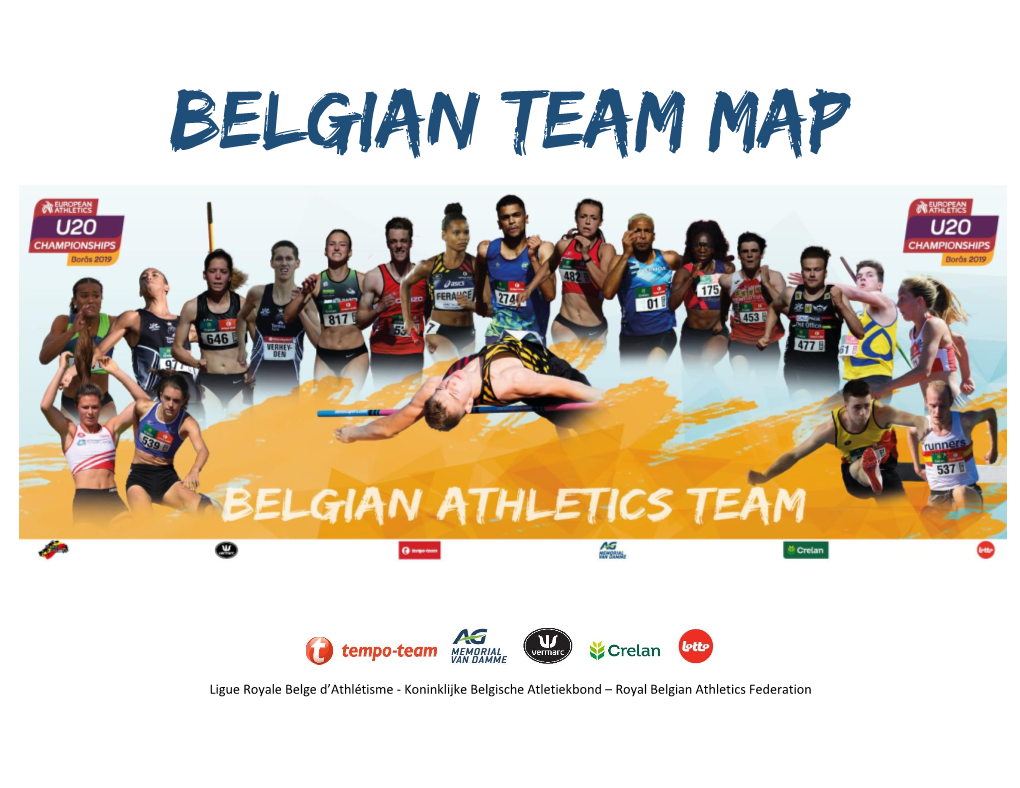 BELGIAN TEAM Map *