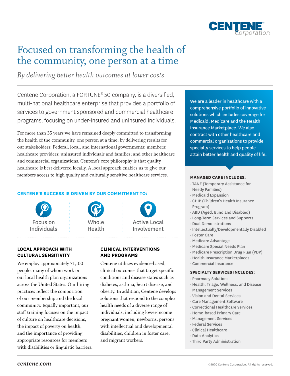 CNC Factsheet 2020 Q3 November