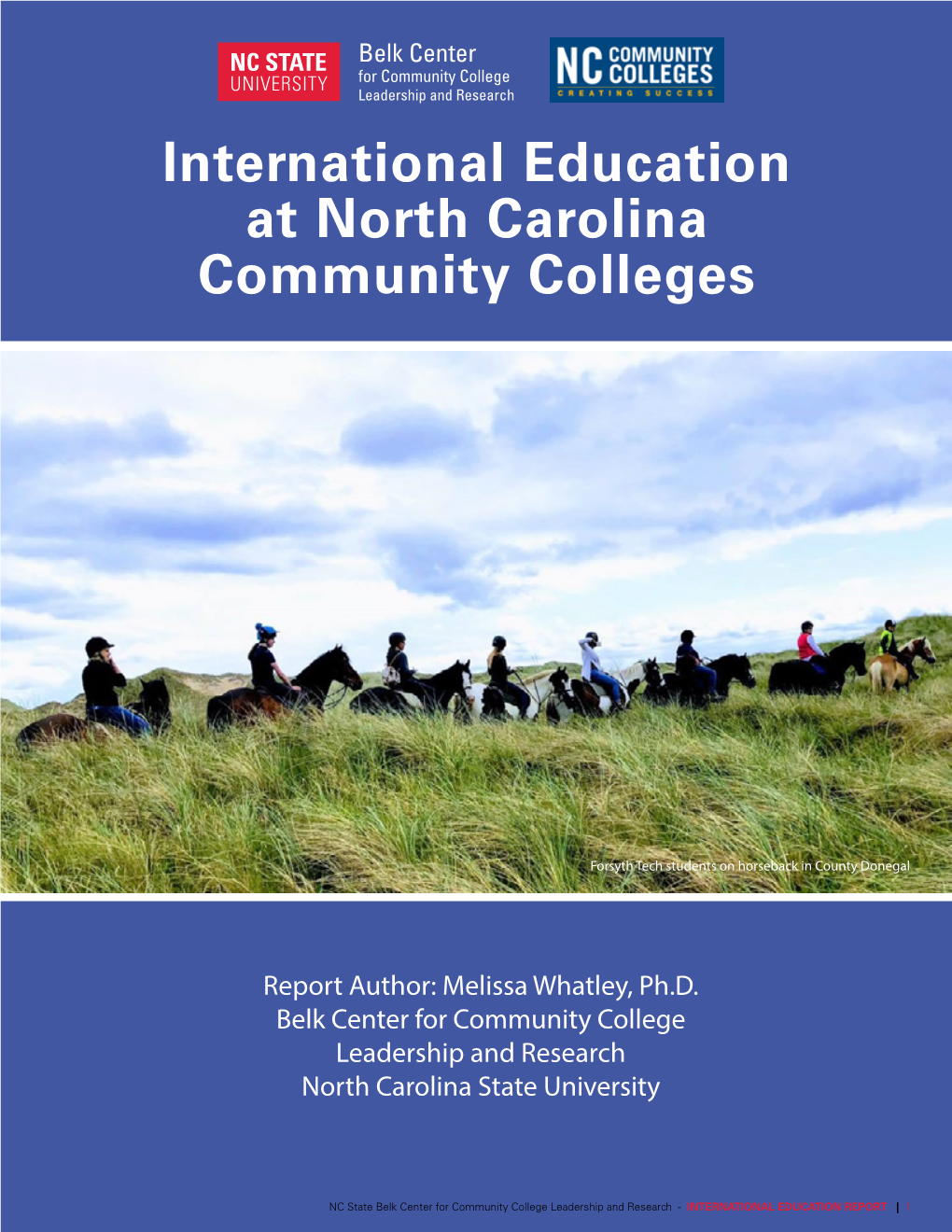 International Education at North Carolina Community Colleges