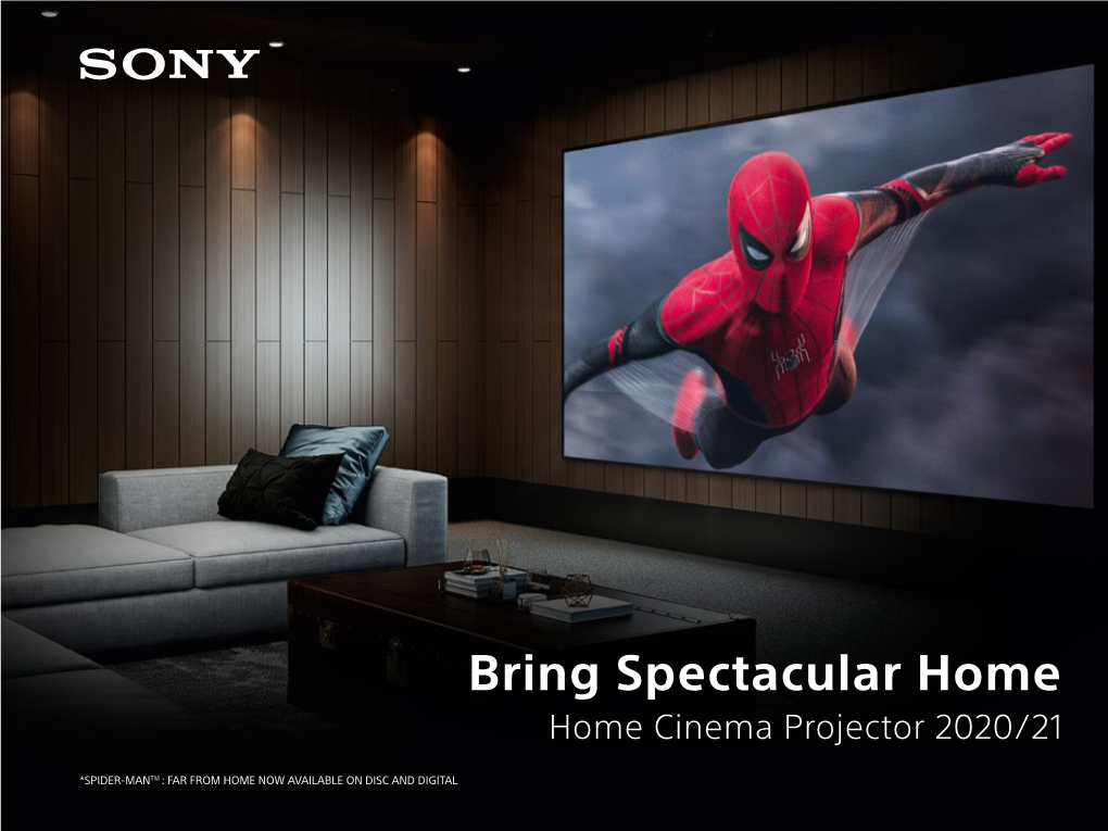 Bring Spectacular Home Home Cinema Projector 2020/21