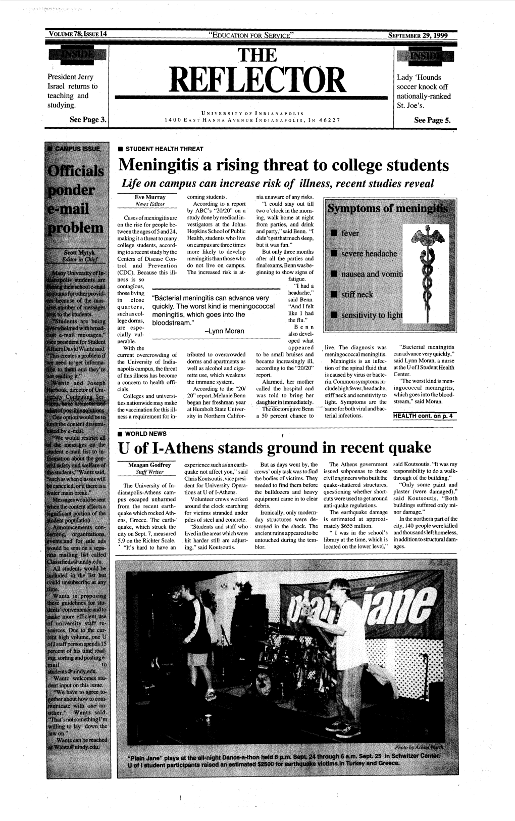 Meningitis a Rising Threat to College Students Life on Campus Can Increase Risk of Illness, Recent Studies Reveal