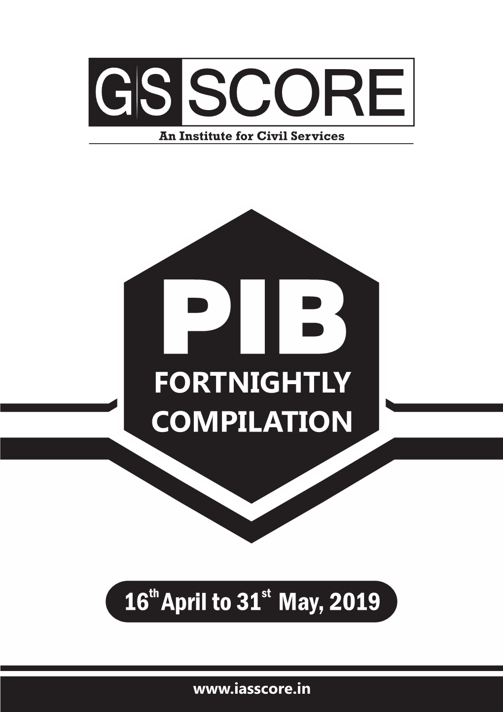 PIB 14 April to 31 May, 2019.Indd