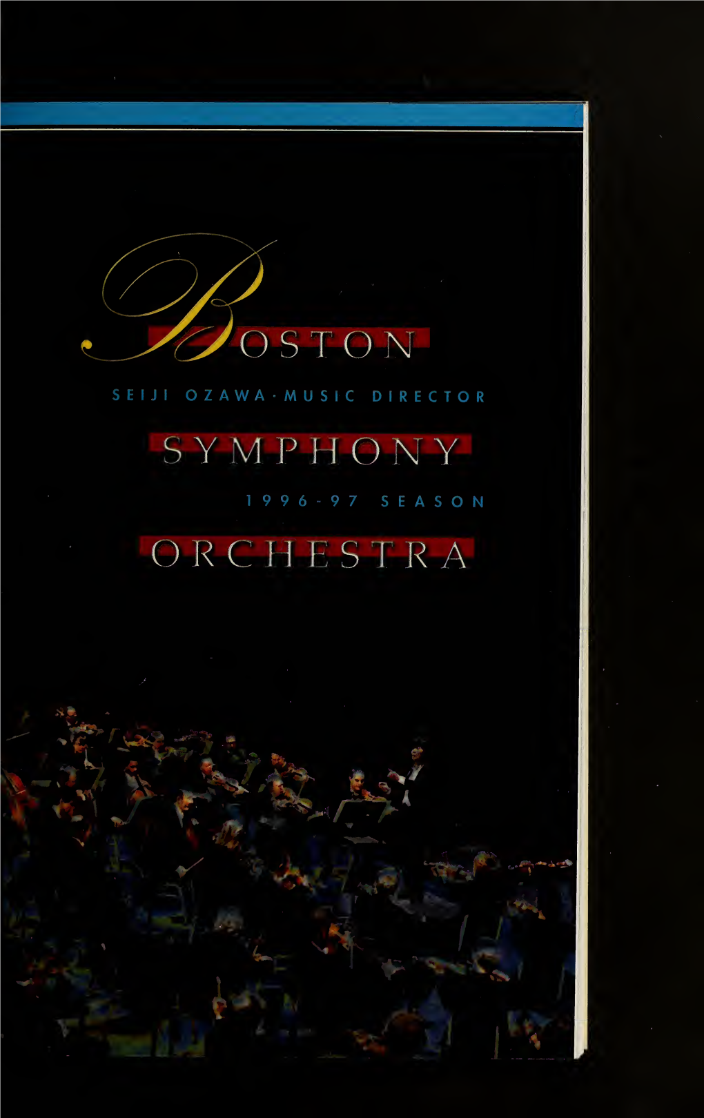 Boston Symphony Orchestra Concert Programs, Season 116, 1996-1997