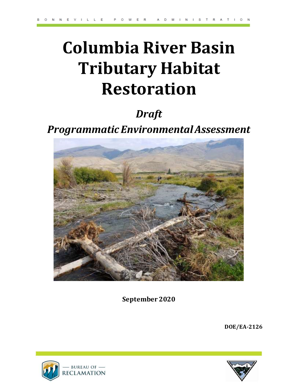 Columbia River Basin Tributary Habitat Restoration