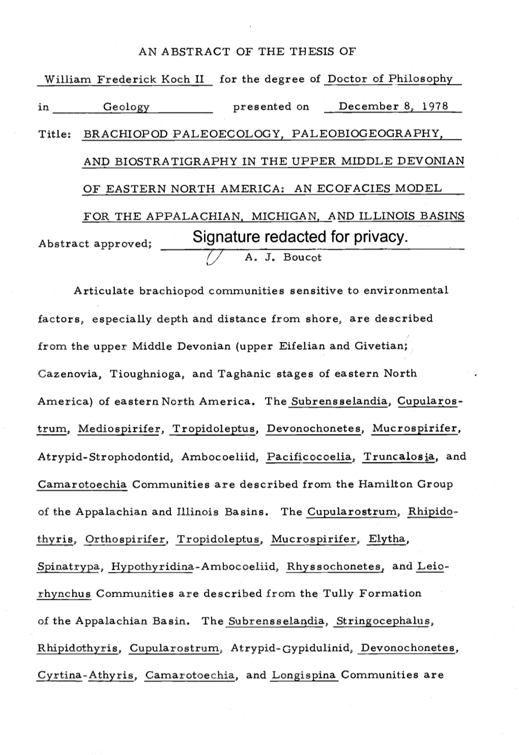 Brachiopod Paleoecology, Paleobiogeography, And