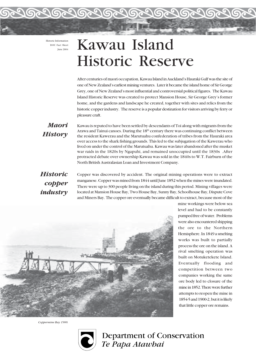 Kawau Island Historic Reserve