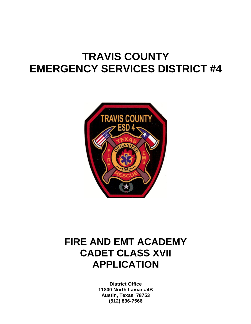 Emergency Services District #4