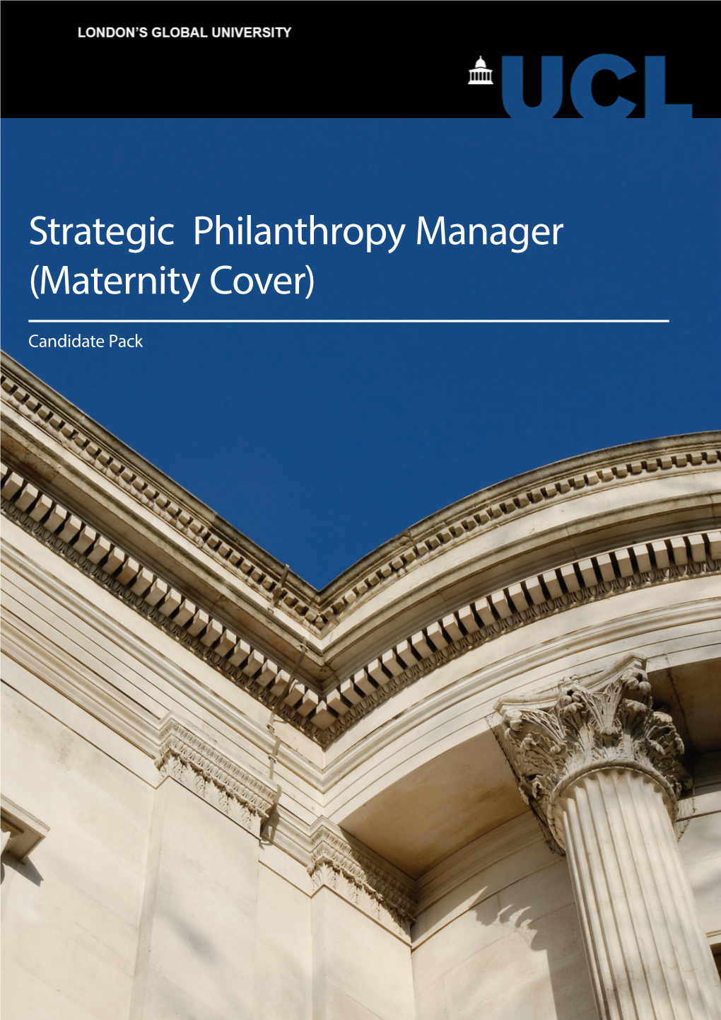 Strategic Philanthropy Manager (Maternity Cover)