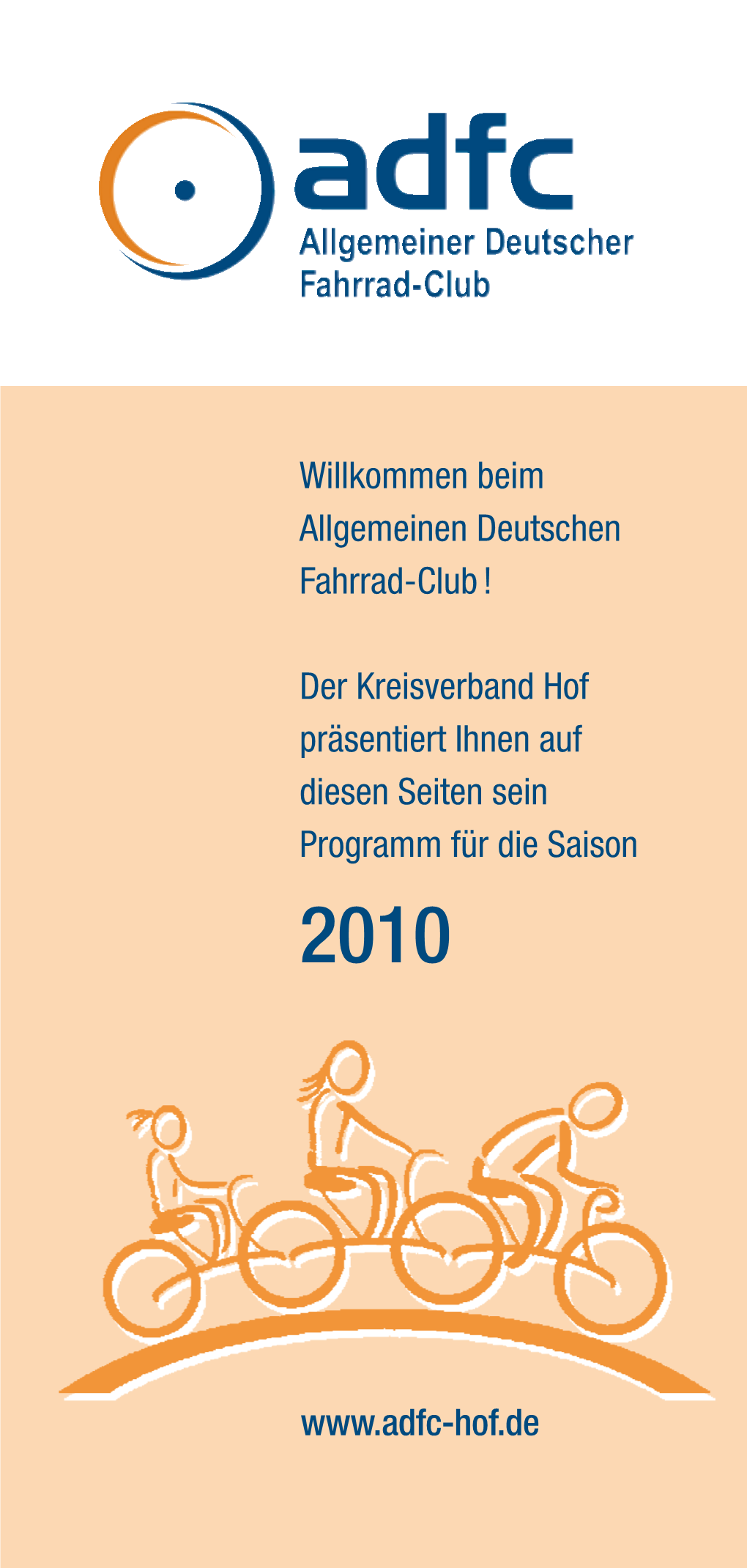 ADFC-Hof Programm 2010