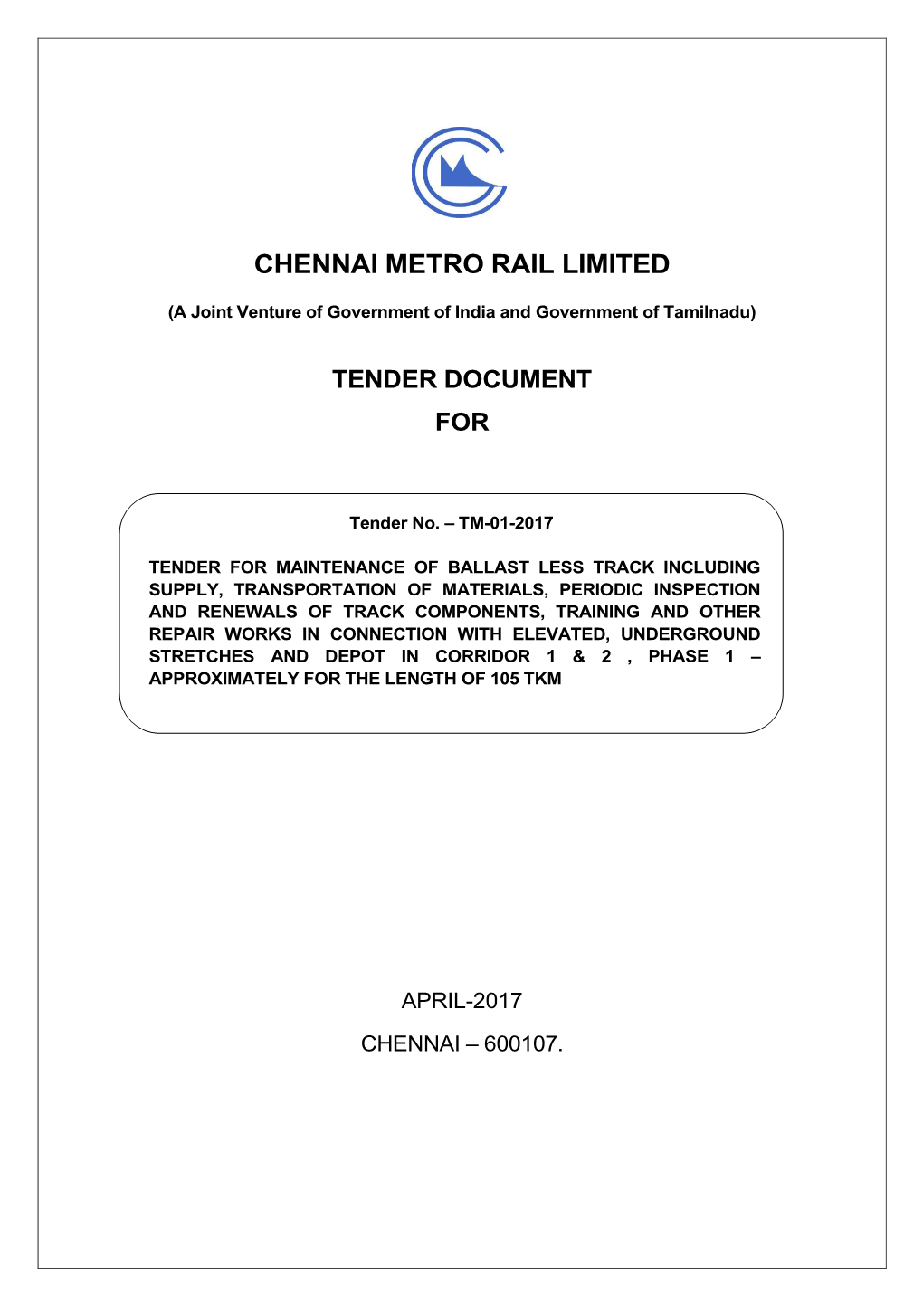 Tender Document For