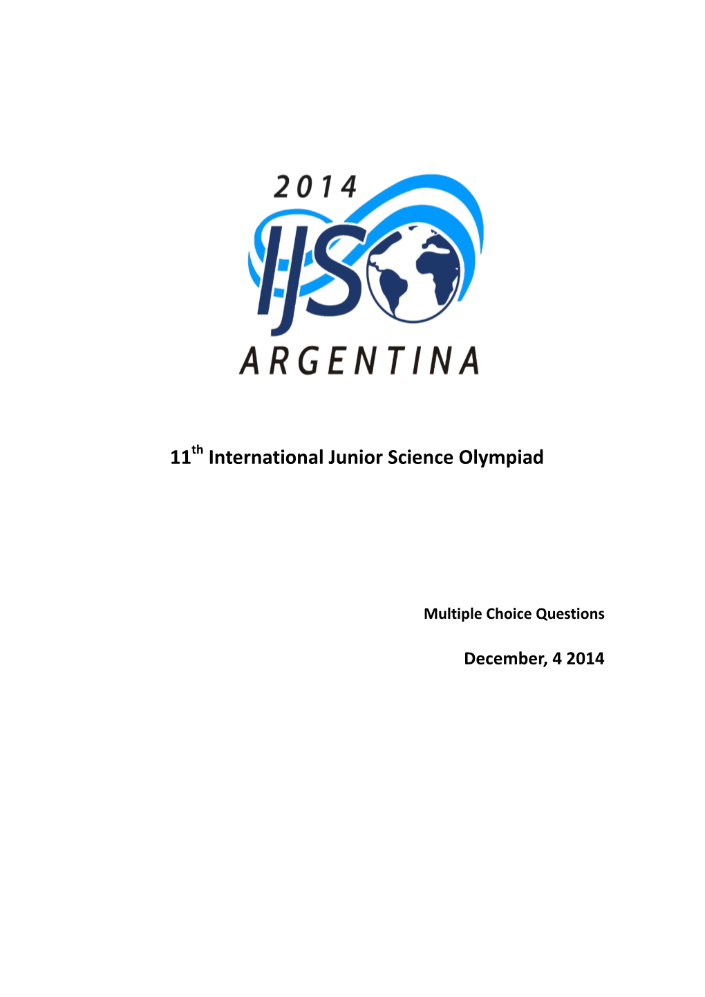 11 International Junior Science Olympiad
