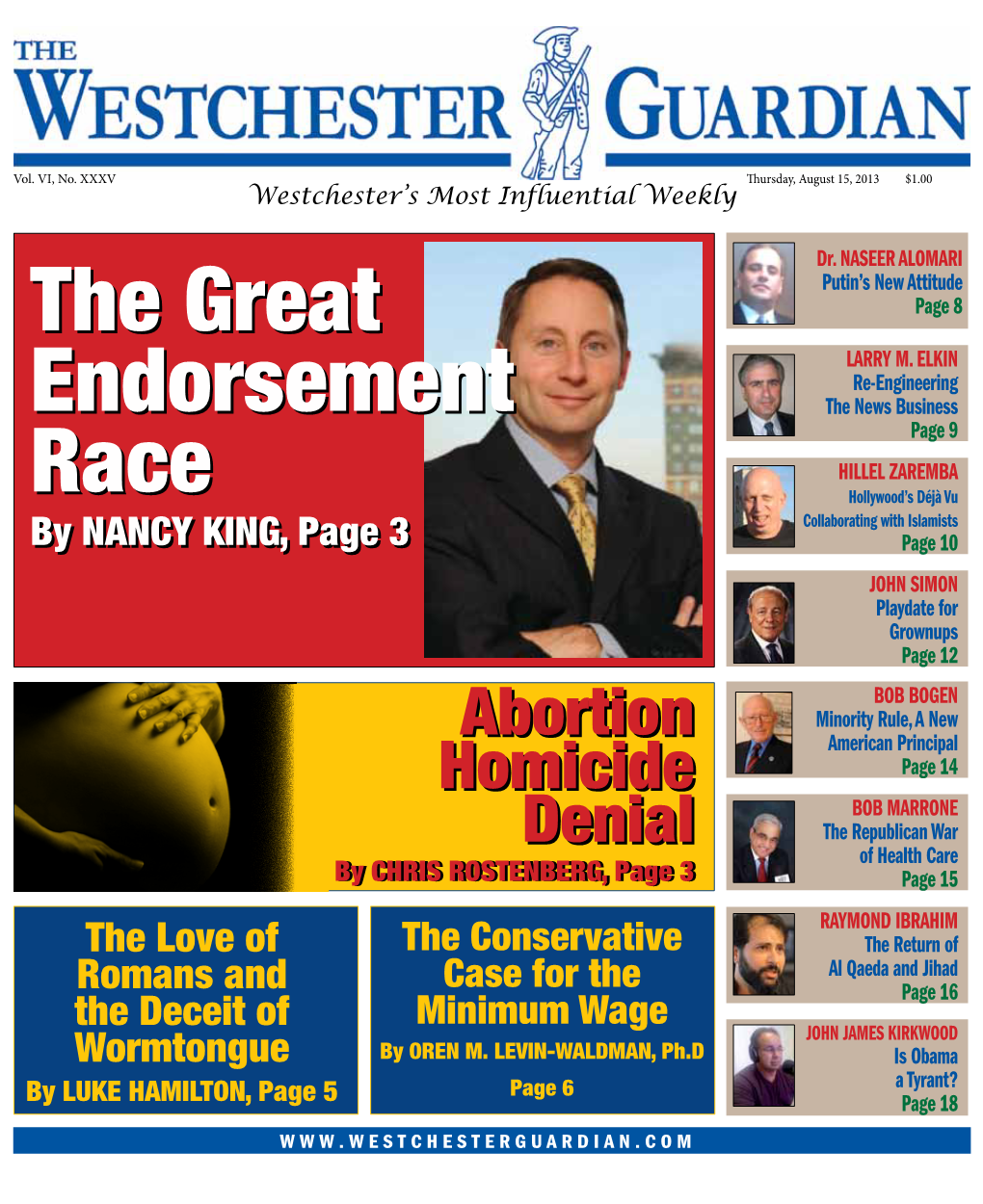 Read the Westchester Guardian