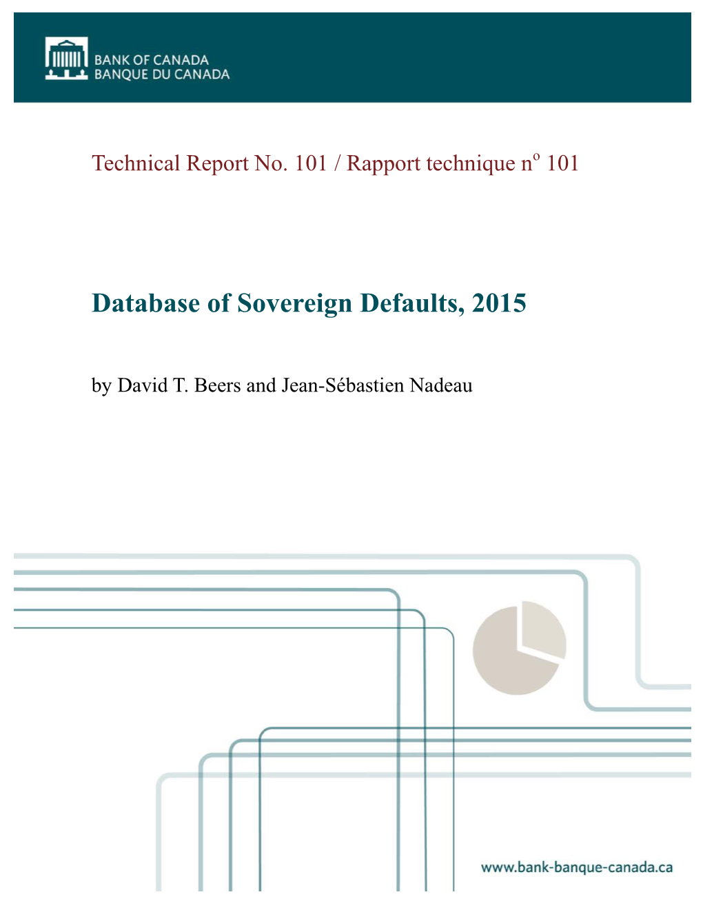 Database of Sovereign Defaults, 2015 by David T