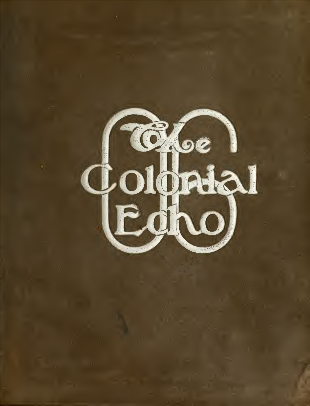 Colonial Echo, 1906