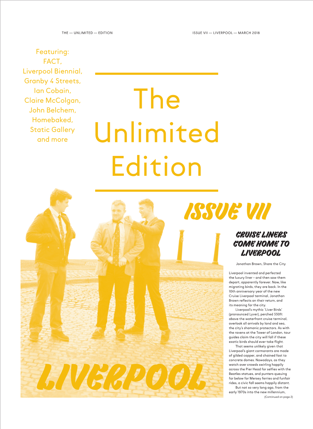 Issue Vii — Liverpool — March 2018