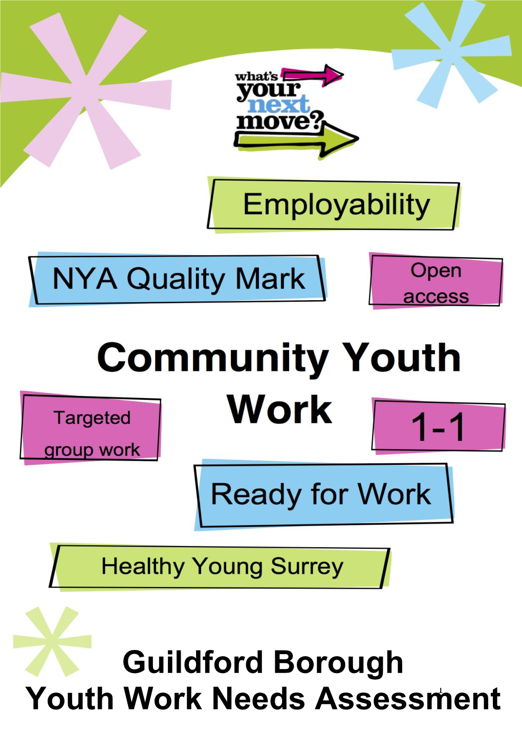 Guildford Borough Youth Work Needs Assessment