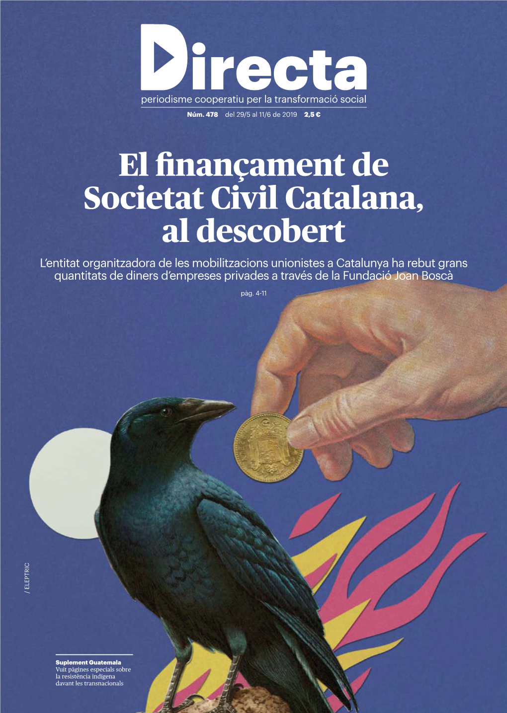 El Finançament De Societat Civil Catalana, Al Descobert