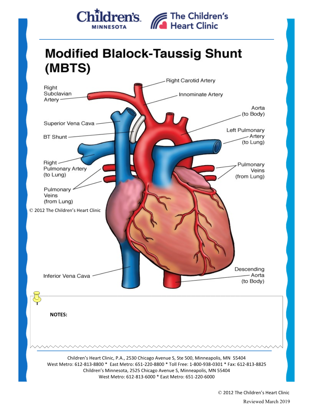 Modified Blalock-Taussig Shunt Procedure