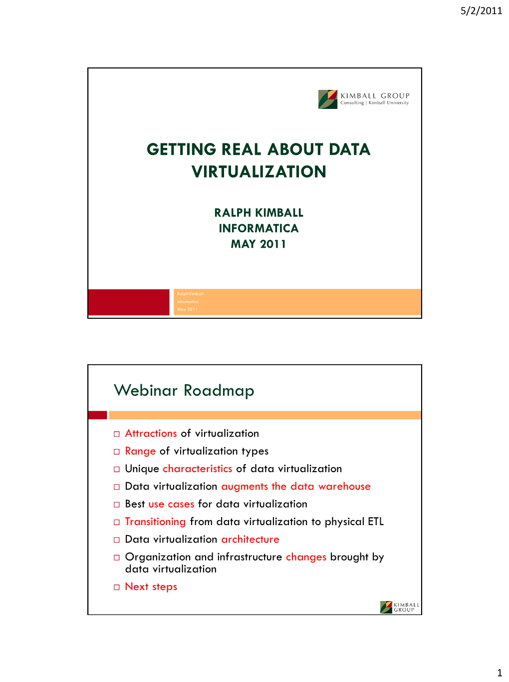 Getting Real About Data Virtualization