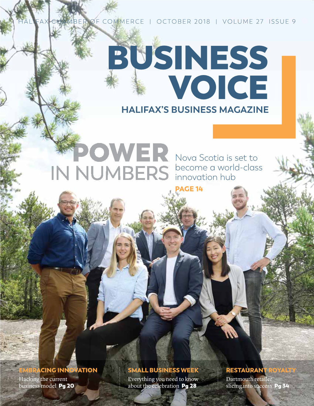 Nova Scotia Is Set to Become a World-Class Innovation Hub PAGE 14