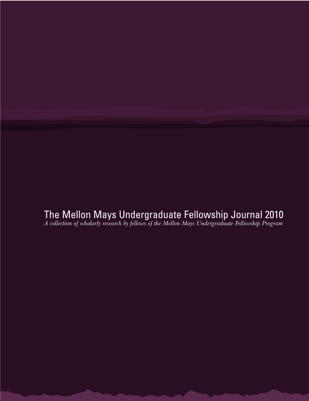 2010 MMUF Journal