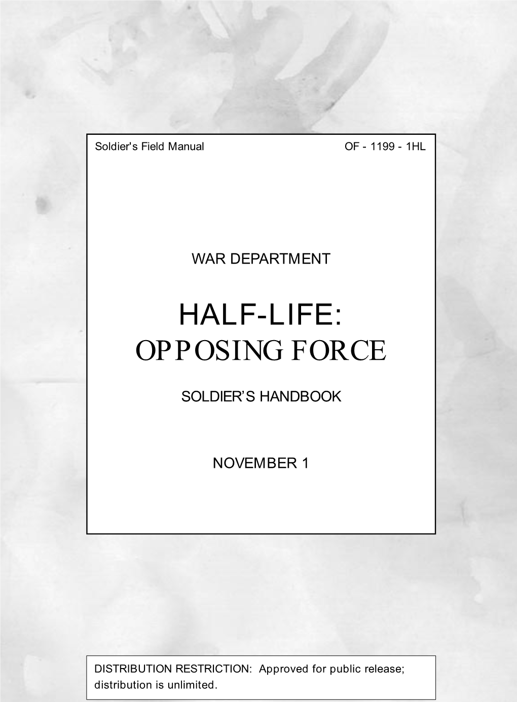 Half-Life: Opposing Force