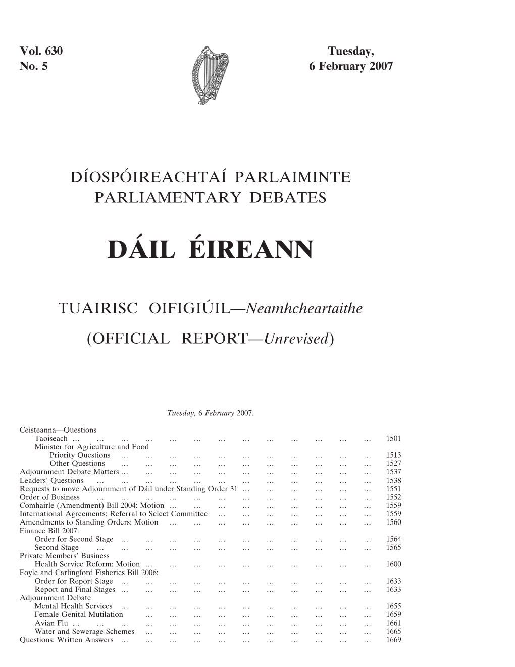 Da´Il E´Ireann