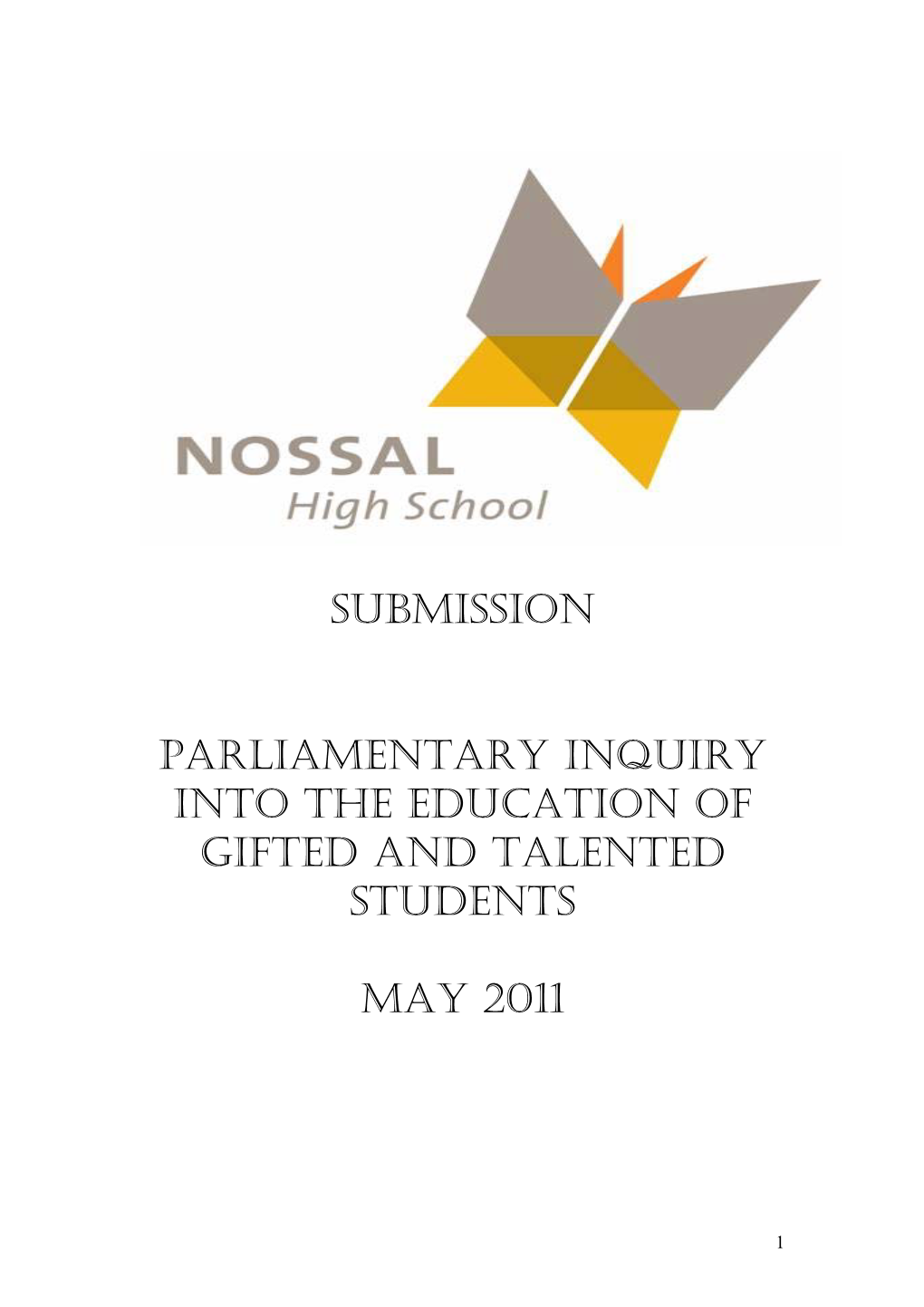 Nossal High School 229.25 Kb