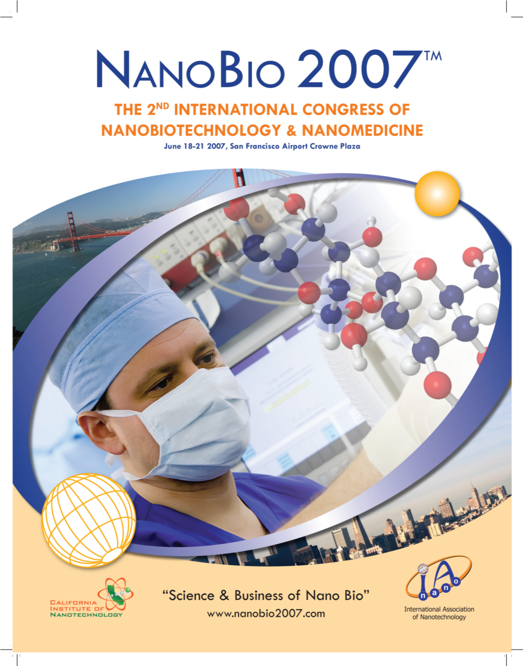 Download the Nanobio 2007 Program Booklet