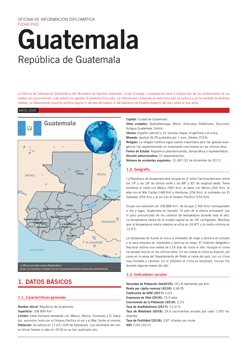 Guatemala República De Guatemala