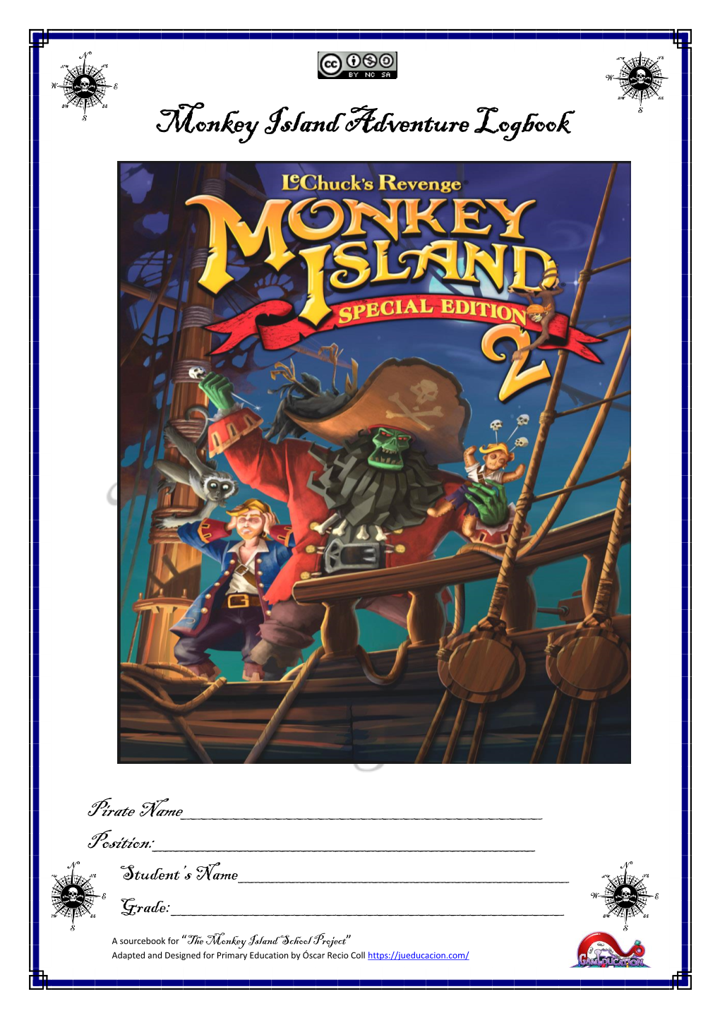 Monkey Island Adventure Logbook