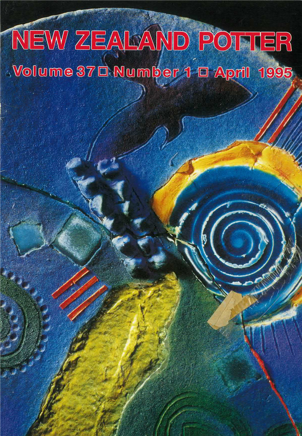 New Zealand Potter Volume 37 Number 1 April 1995