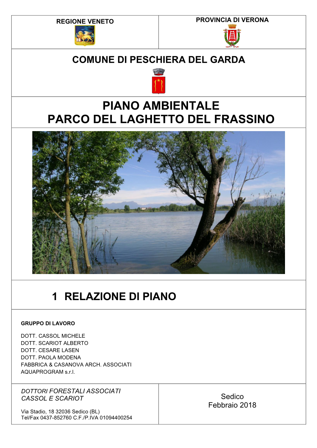 Relazione Di Piano