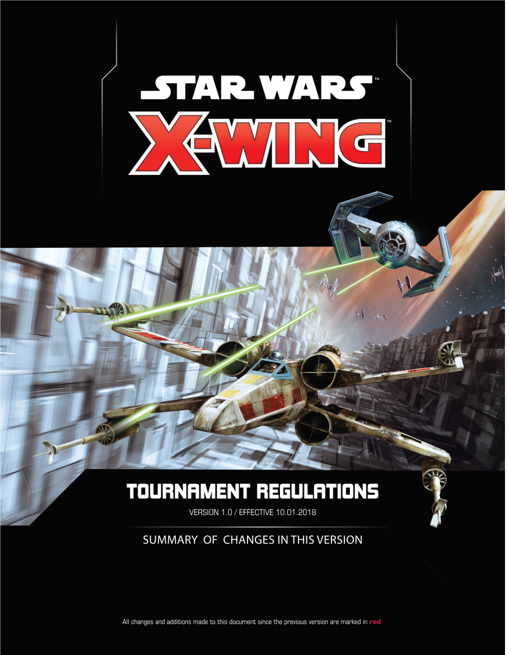 X-Wing Tournament Regulations