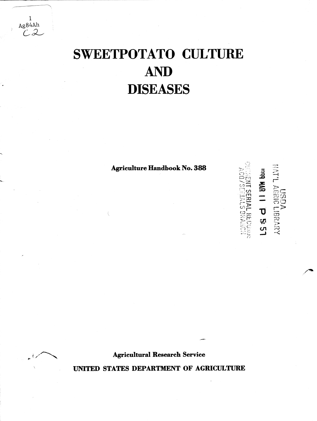 Sweetpotato Culture and Diseases