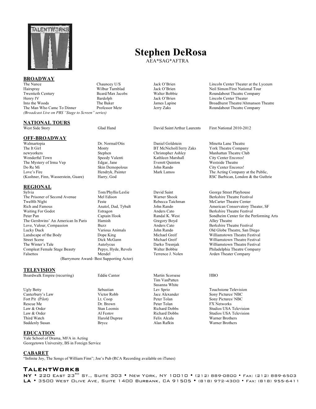 RESUME May 2013