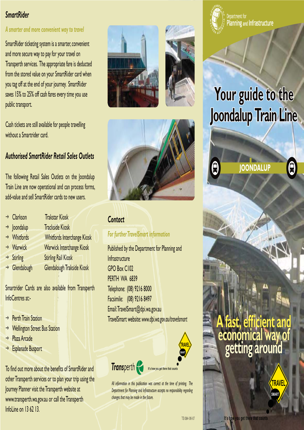 Guide to the Joondalup Train Line