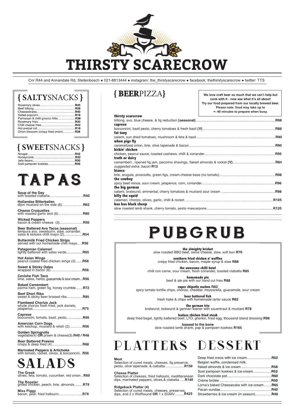 The-Thirsty-Scarecrow-Menu.Pdf