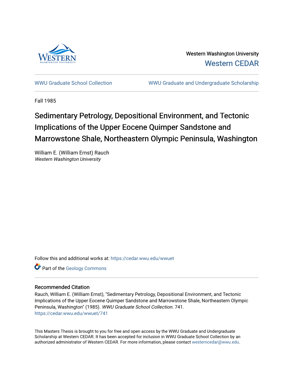 Sedimentary Petrology, Depositional Environment, and Tectonic