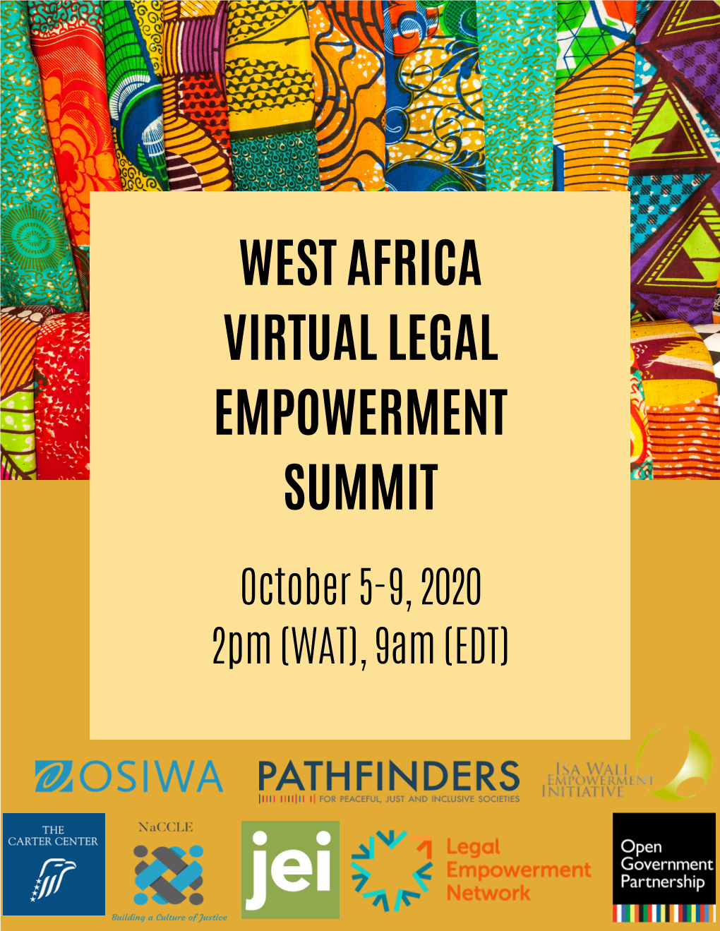 West Africa Virtual Legal Empowerment Summit