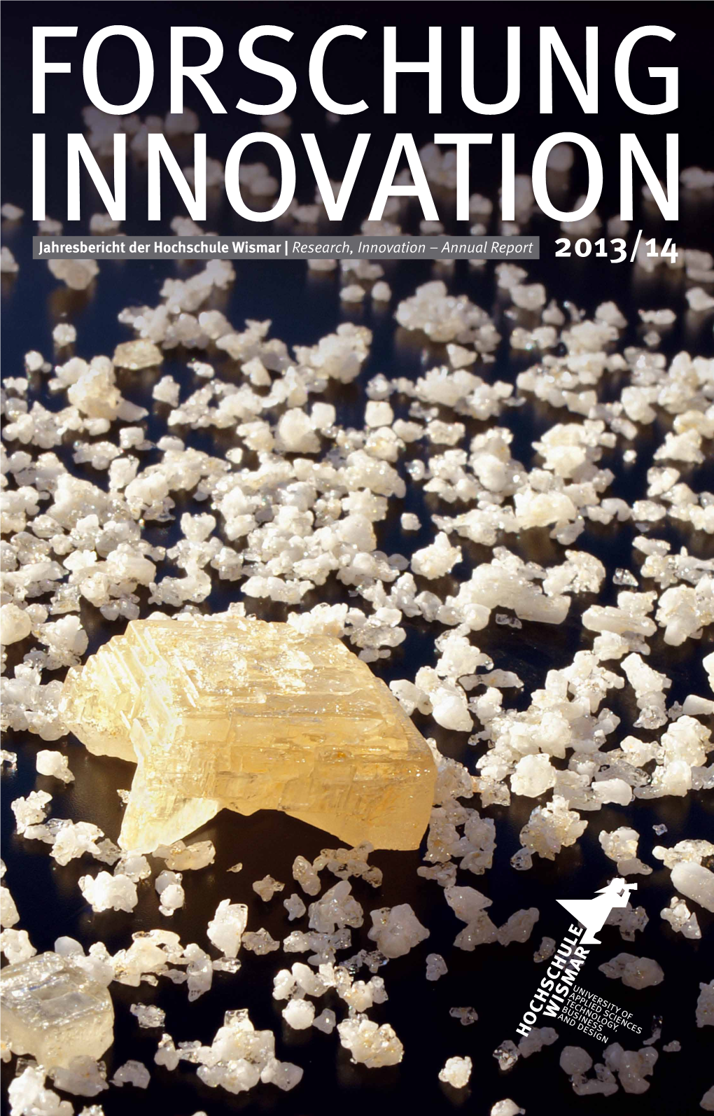 Forschung Innovation Jahresbericht Der Hochschule Wismar | Research, Innovation – Annual Report 2013/14 2 3